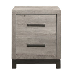Zephyr Light Gray/Gray 5-Piece Queen Bedroom Set - Ornate Home