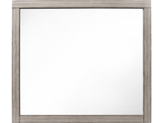 Zephyr Light Gray Mirror - Ornate Home