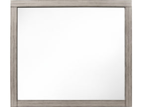 Zephyr Light Gray Mirror - Ornate Home