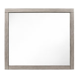 Zephyr Light Gray Mirror - Ornate Home