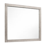 Zephyr Light Gray Mirror - Ornate Home
