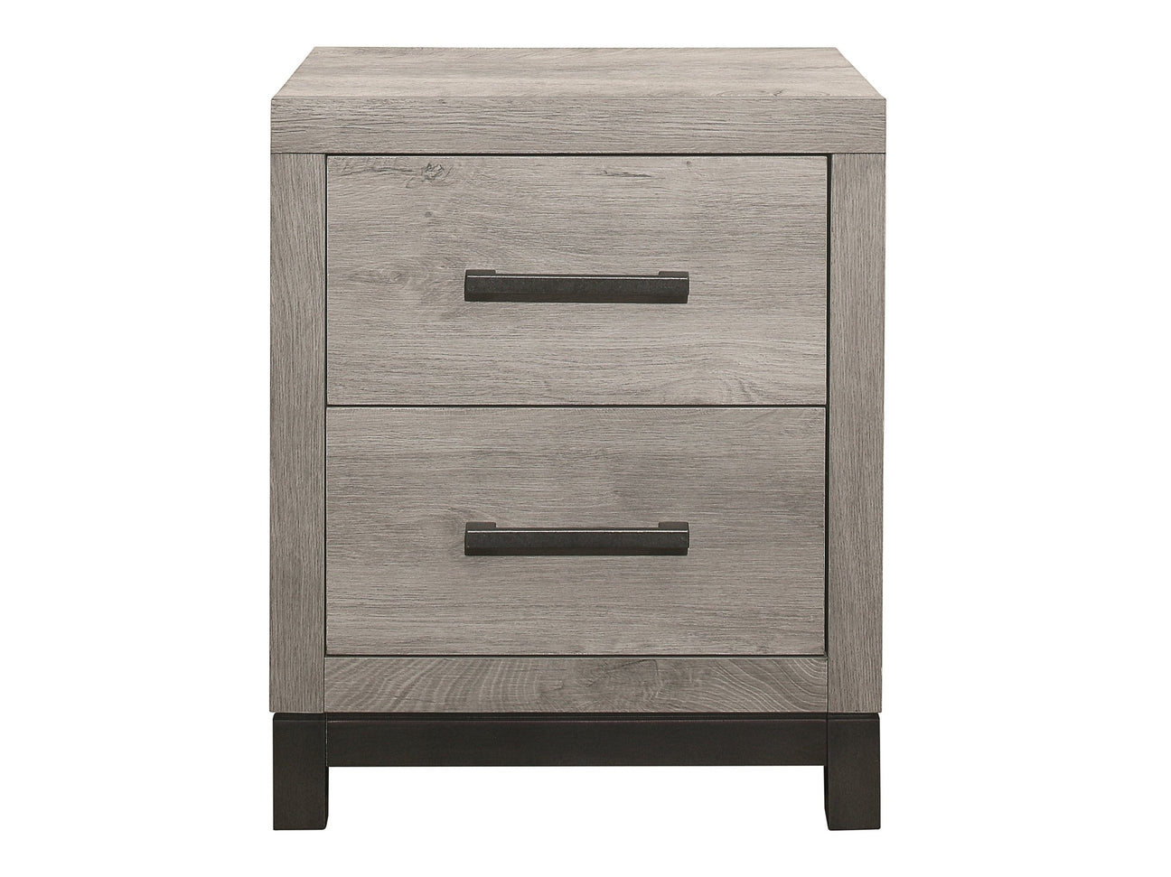 Zephyr Light Gray Nightstand - Ornate Home