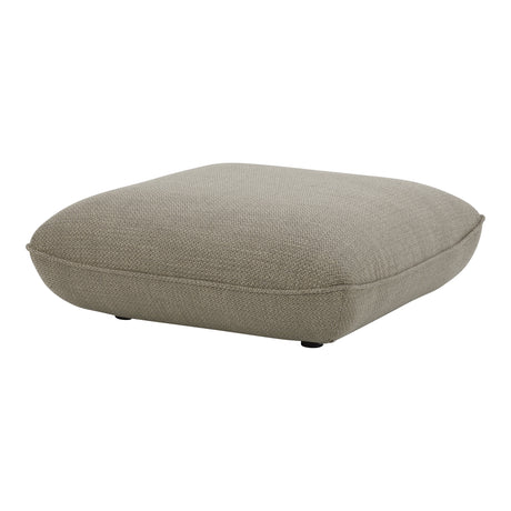 Zeppelin  Speckled Grey Ottoman - Ornate Home