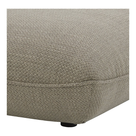 Zeppelin  Speckled Grey Ottoman - Ornate Home