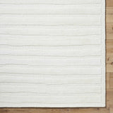 Zerah White Wool Area Rug - Clearance - Ornate Home