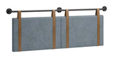 Zeva Gray Floating Queen Headboard - Ornate Home