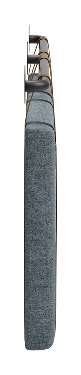 Zeva Gray Floating Queen Headboard - Ornate Home