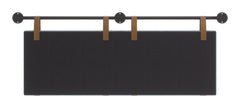 Zeva Gray Floating Queen Headboard - Ornate Home