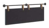 Zeva Gray Floating Queen Headboard - Ornate Home
