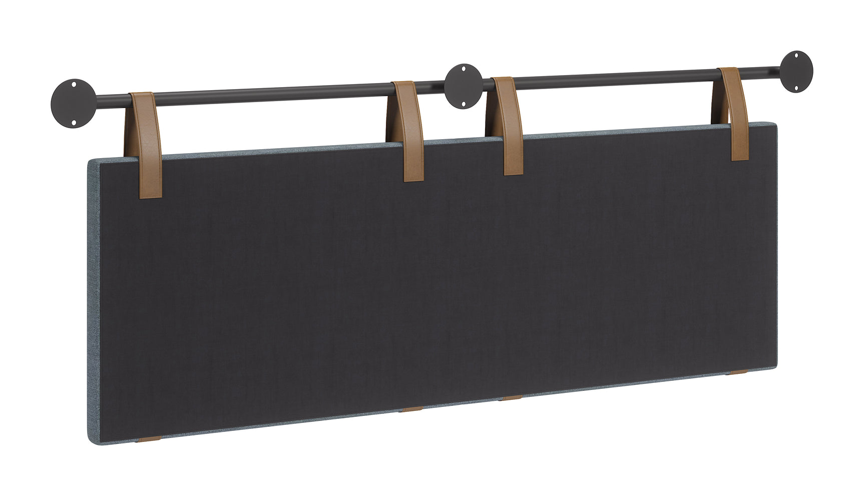 Zeva Gray Floating Queen Headboard - Ornate Home