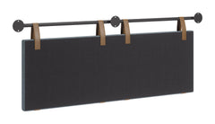 Zeva Gray Floating Queen Headboard - Ornate Home