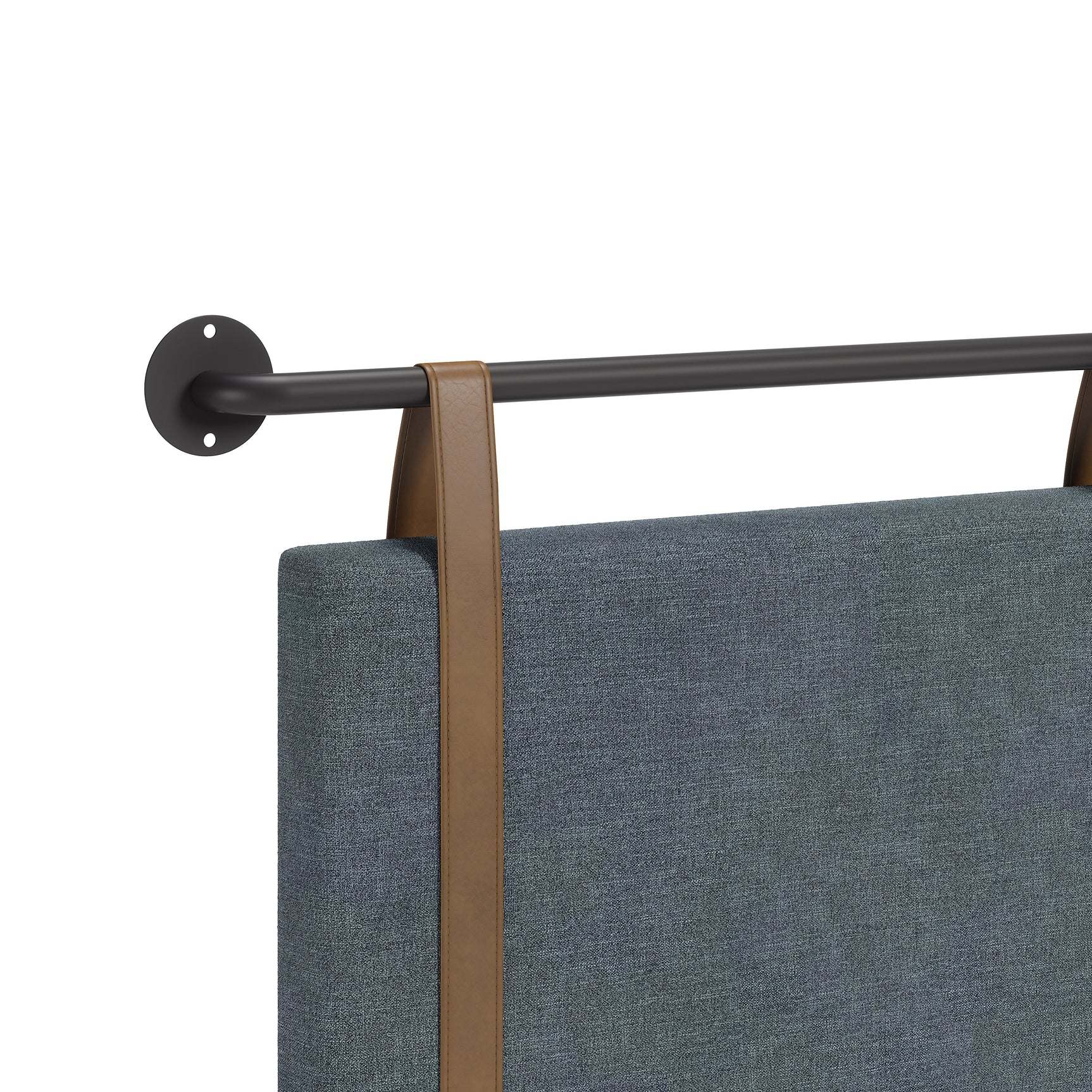 Zeva Gray Floating Queen Headboard - Ornate Home