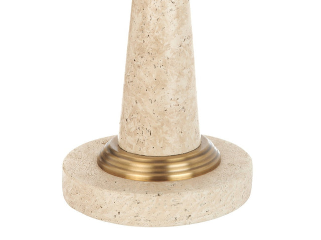 Zeva Tan/Gold Table Lamp - Ornate Home