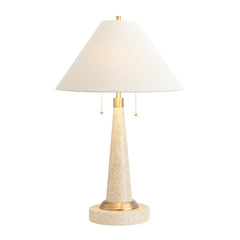 Zeva Tan/Gold Table Lamp - Ornate Home