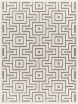 Zevi Beige Outdoor Rug - Clearance - Ornate Home