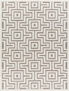 Zevi Beige Outdoor Rug - Clearance - Ornate Home