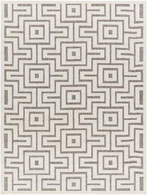 Zevi Beige Outdoor Rug - Clearance - Ornate Home