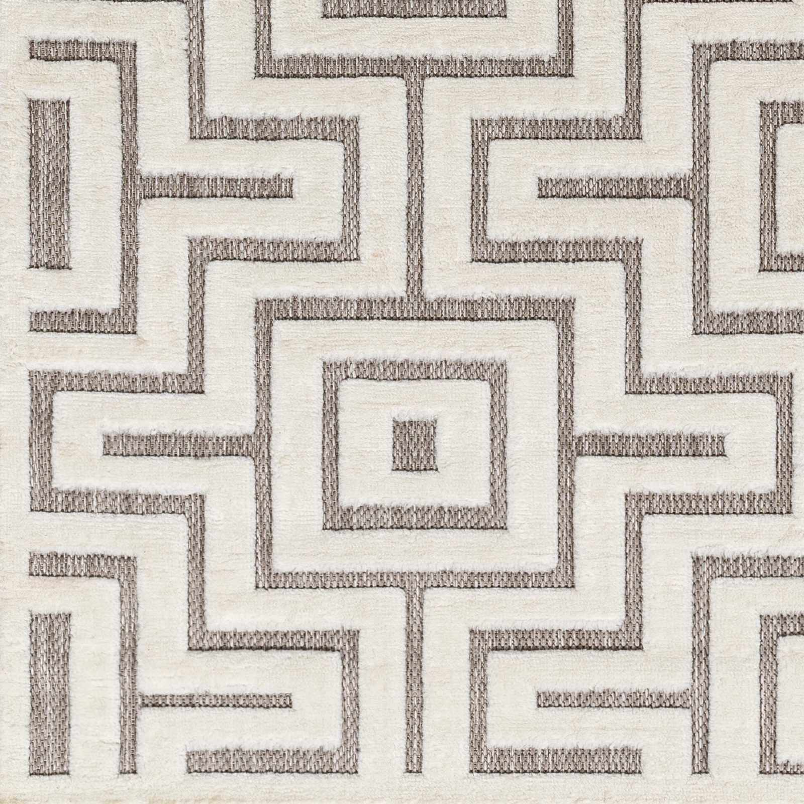 Zevi Beige Outdoor Rug - Clearance - Ornate Home