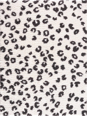Zhen Black Spots Leopard Rug - Clearance - Ornate Home