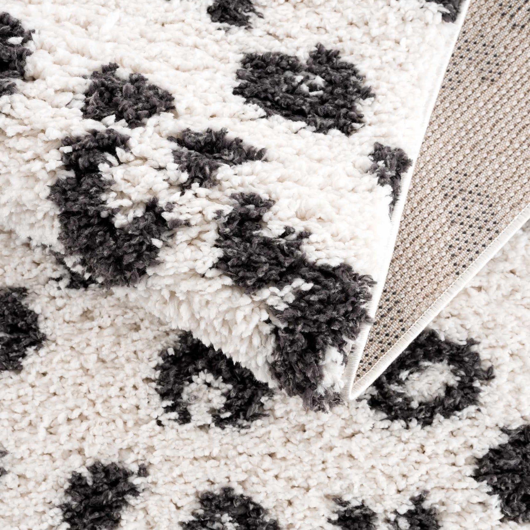 Zhen Black Spots Leopard Rug - Clearance - Ornate Home