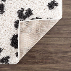 Zhen Black Spots Leopard Rug - Clearance - Ornate Home