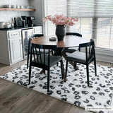 Zhen Black Spots Leopard Rug - Clearance - Ornate Home