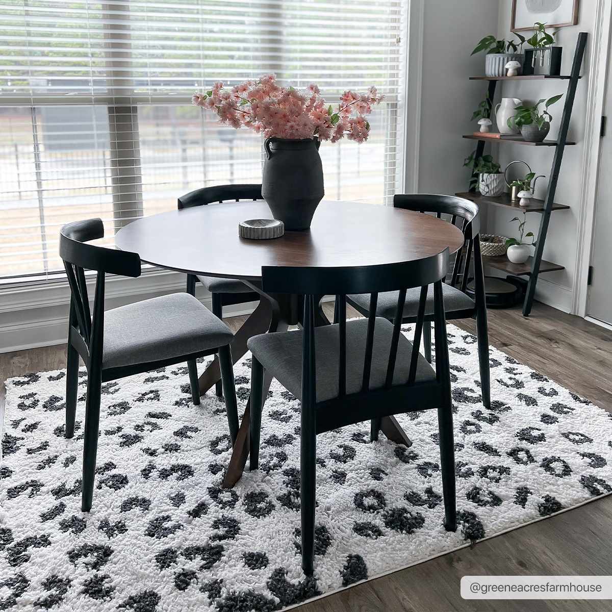 Zhen Black Spots Leopard Rug - Clearance - Ornate Home