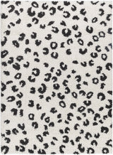 Zhen Black Spots Leopard Rug - Clearance - Ornate Home