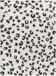 Zhen Black Spots Leopard Rug - Clearance - Ornate Home