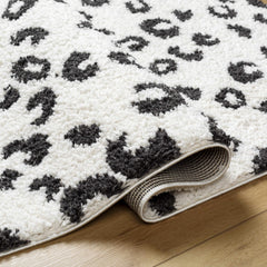 Zhen Black Spots Leopard Rug - Clearance - Ornate Home