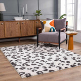 Zhen Black & White Area Rug - Clearance - Ornate Home