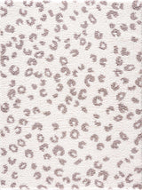 Zhen Pink Spots Leopard Rug - Clearance - Ornate Home