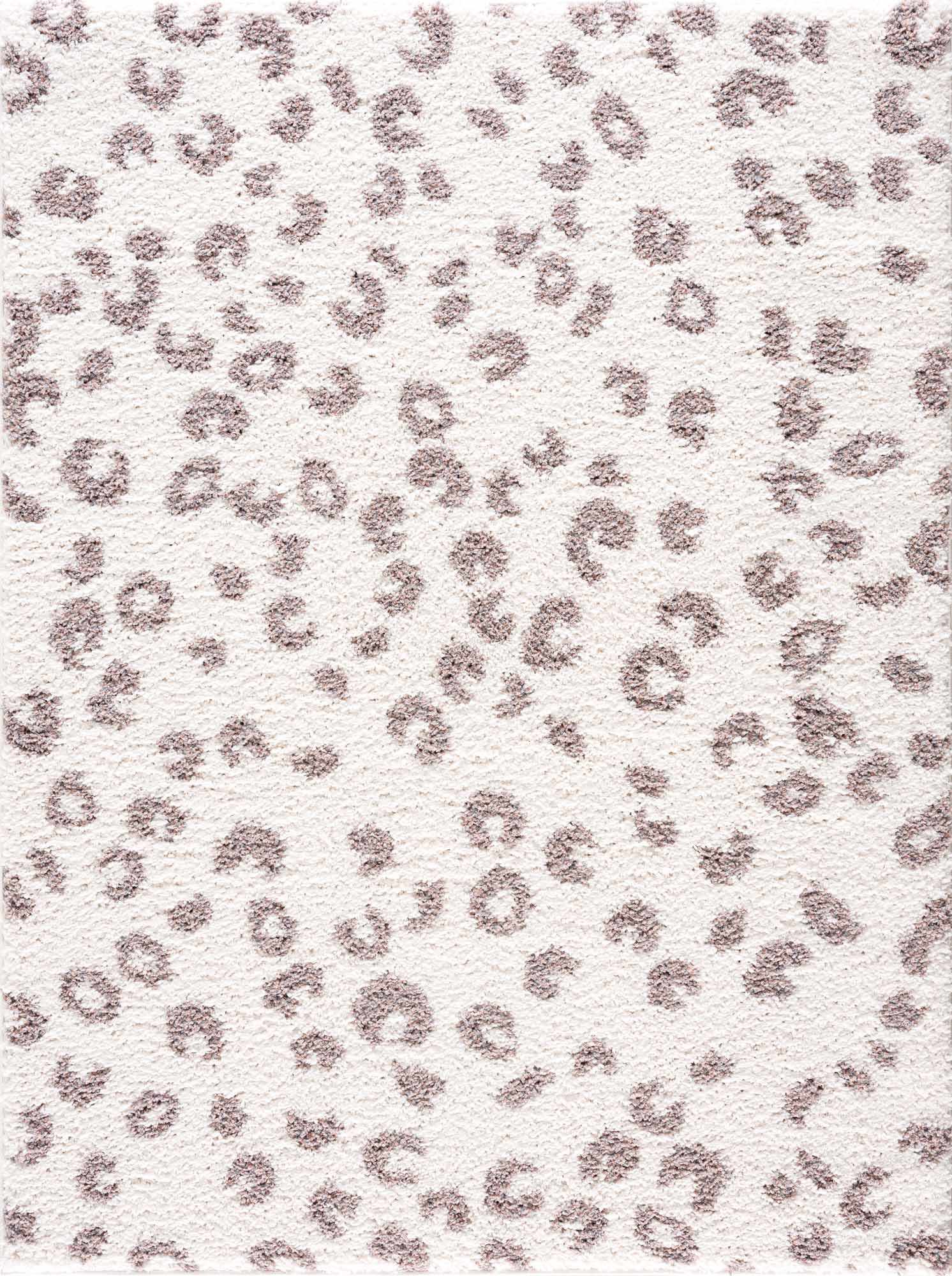 Zhen Pink Spots Leopard Rug - Clearance - Ornate Home