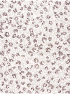 Zhen Pink Spots Leopard Rug - Clearance - Ornate Home