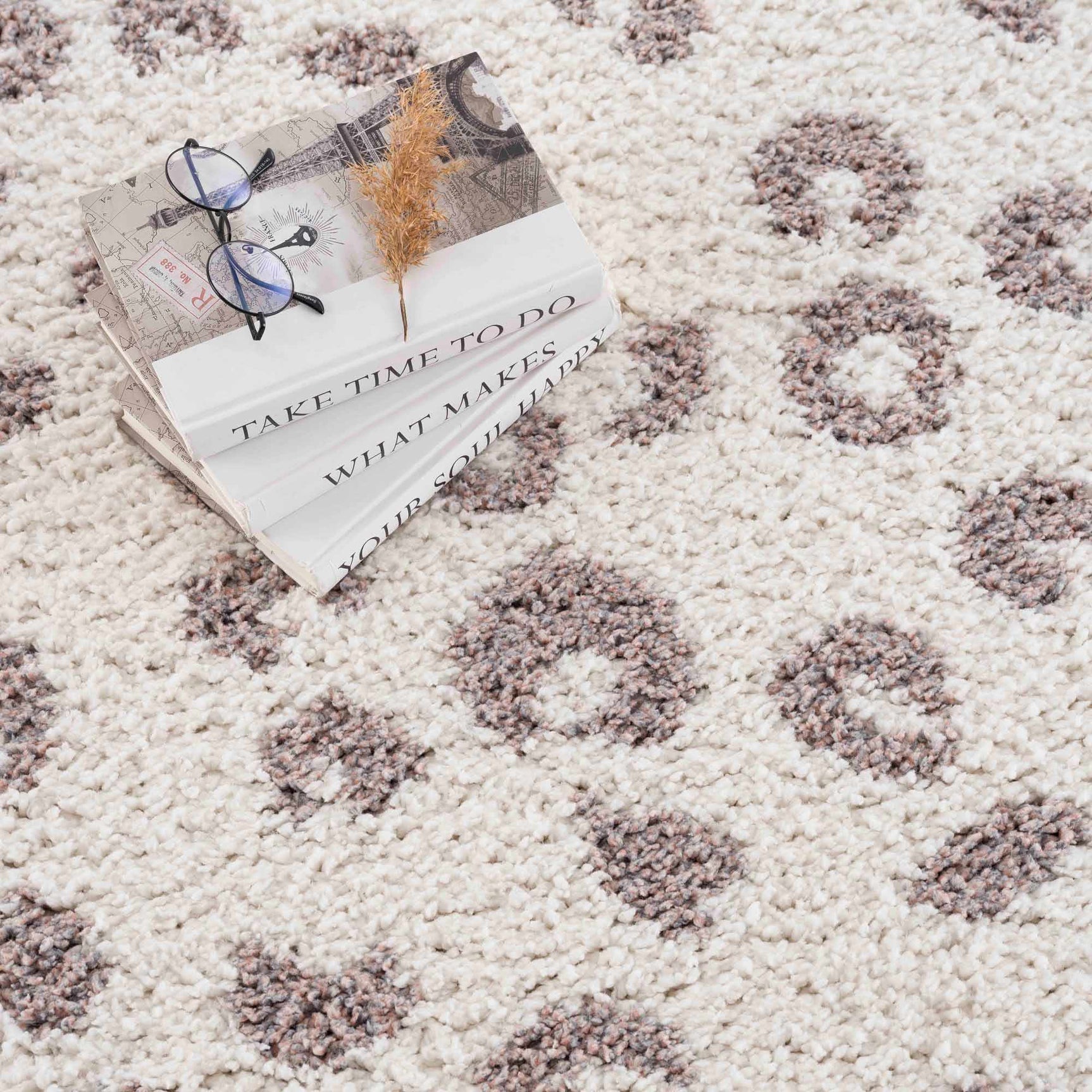 Zhen Pink Spots Leopard Rug - Clearance - Ornate Home