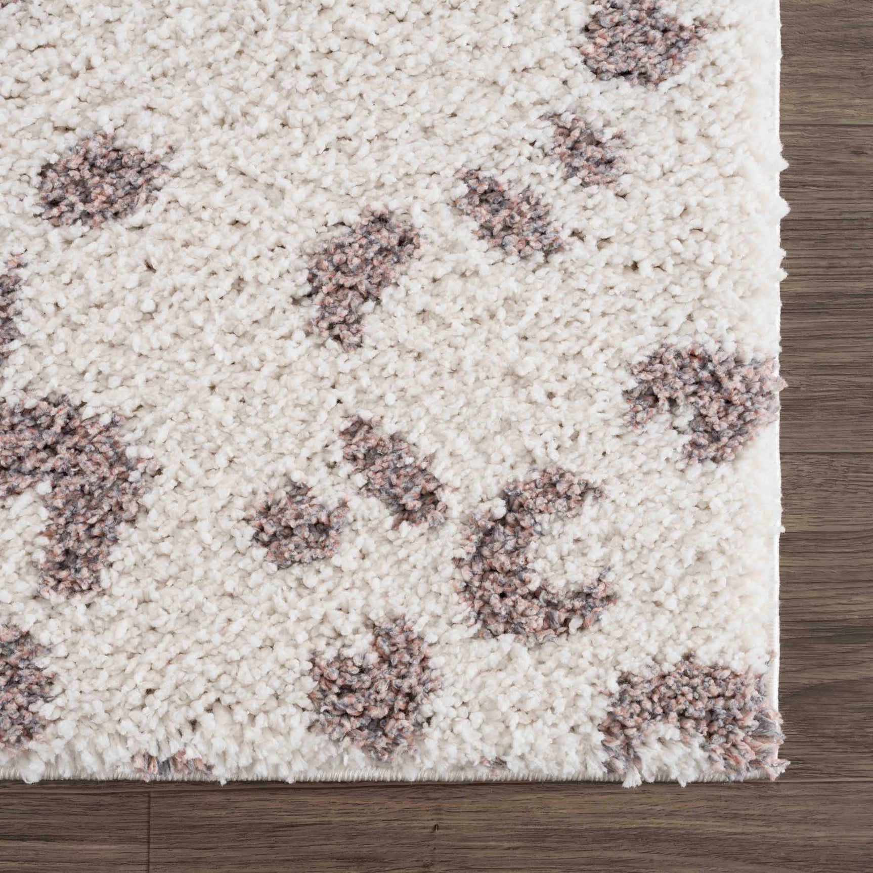 Zhen Pink Spots Leopard Rug - Clearance - Ornate Home