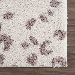 Zhen Pink Spots Leopard Rug - Clearance - Ornate Home