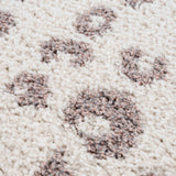 Zhen Pink Spots Leopard Rug - Clearance - Ornate Home