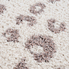Zhen Pink Spots Leopard Rug - Clearance - Ornate Home