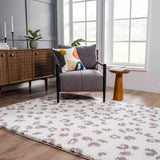 Zhen Pink Spots Leopard Rug - Clearance - Ornate Home