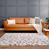 Zhen Pink Spots Leopard Rug - Clearance - Ornate Home