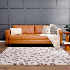 Zhen Pink Spots Leopard Rug - Clearance - Ornate Home