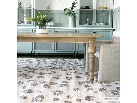 Zhen Pink & White Area Rug - Clearance - Ornate Home