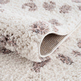 Zhen Pink & White Area Rug - Clearance - Ornate Home