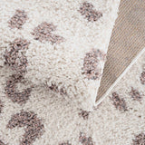 Zhen Pink & White Area Rug - Clearance - Ornate Home