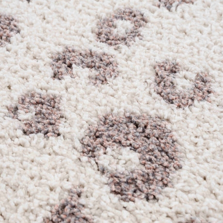 Zhen Pink & White Area Rug - Clearance - Ornate Home