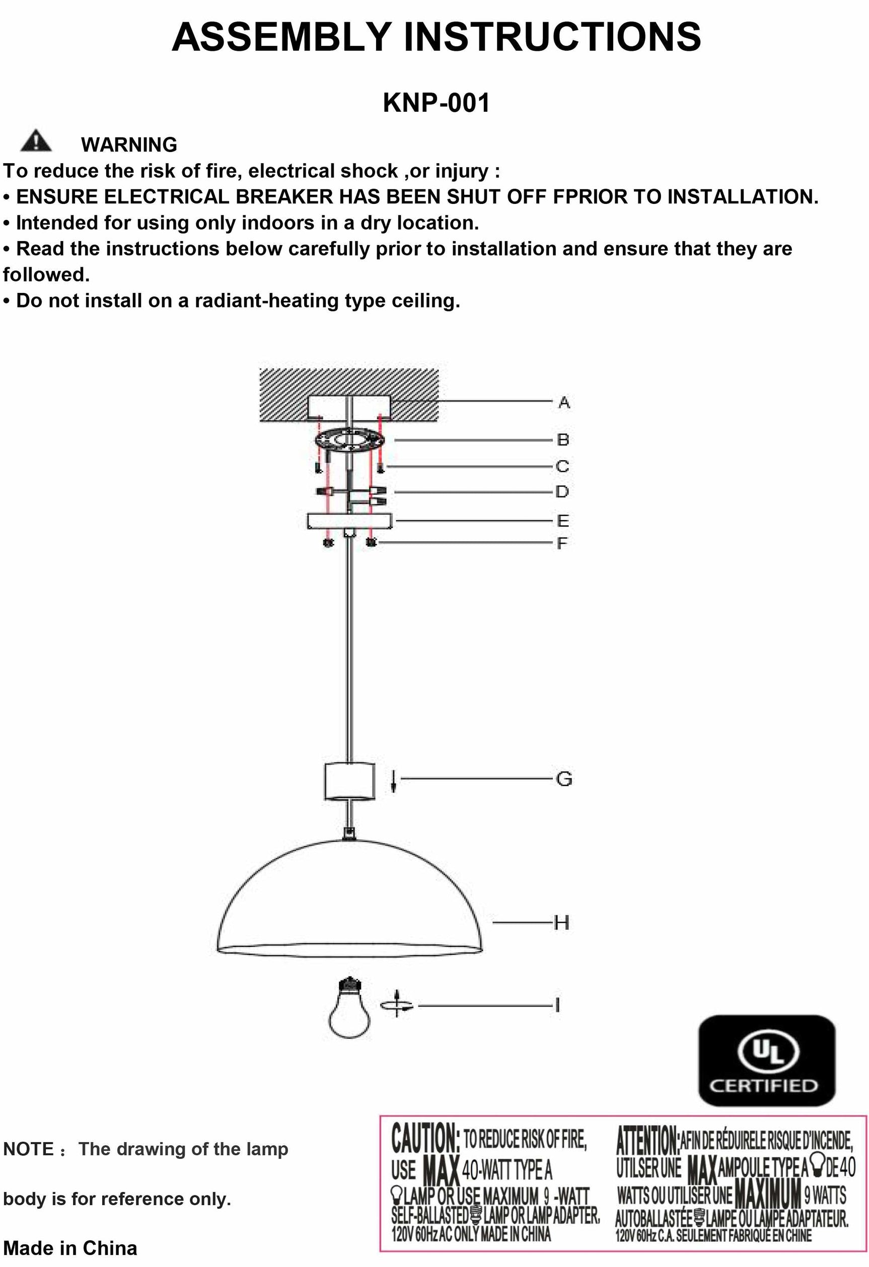 Zhongxing Pendant - Ornate Home