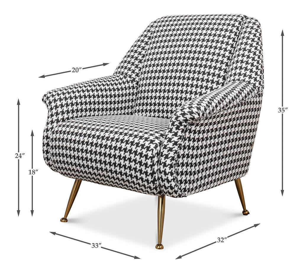 Ziegfeld Multi Color Armchair - Ornate Home