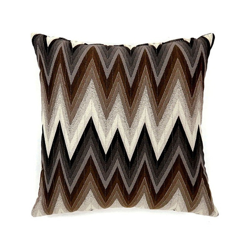 Ziggs Brown/Multi Pillow (Set of 2) - Ornate Home