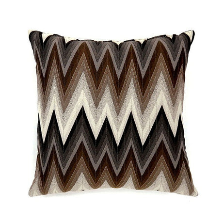 Ziggs Brown/Multi Pillow (Set of 2) - Ornate Home